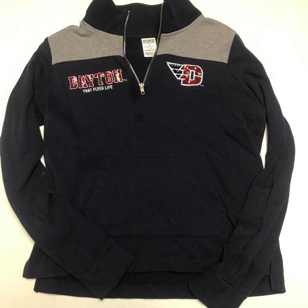 VS Pink Dayton quarter zip